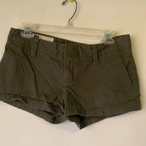 Hurley Lowrider Chino Canvas Shorts Green Juniors